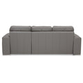  Palliser Pachuca Leather 2 pc Sectional 77615-07/77615-15-TULSAII-STORM IMAGE 3