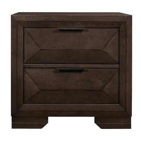  Mazin Furniture Chesky 2-Drawer Nightstand 1753-4 IMAGE 1