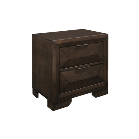  Mazin Furniture Chesky 2-Drawer Nightstand 1753-4 IMAGE 2