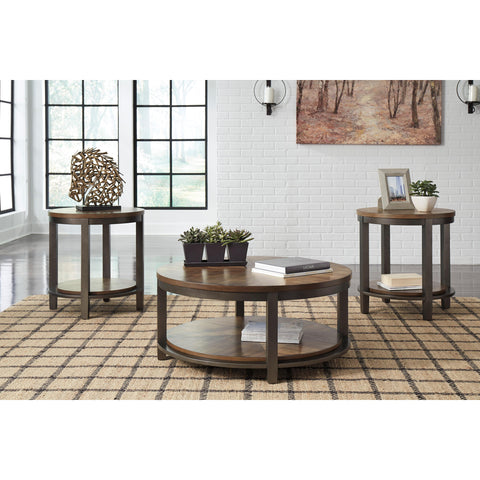  Signature Design by Ashley Roybeck Occasional Table Set T411-13 IMAGE 3