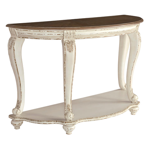  Signature Design by Ashley Realyn Sofa Table T743-4 IMAGE 1