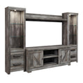  Signature Design by Ashley Wynnlow W440W2 4 pc Entertainment Center IMAGE 1