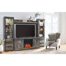  Signature Design by Ashley Wynnlow W440W2 4 pc Entertainment Center IMAGE 6