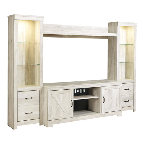  Signature Design by Ashley Bellaby W331W2 4 pc Entertainment Center IMAGE 1