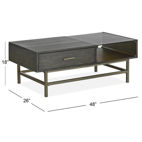  Magnussen Fulton Lift Top Cocktail Table T4574-51 IMAGE 3
