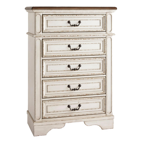  Signature Design by Ashley Realyn 5-Drawer Kids Chest B743-45 IMAGE 1