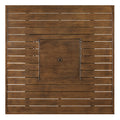  Signature Design by Ashley Paradise Trail P750-665 Square Bar Table with Fire Pit IMAGE 5