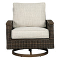  Signature Design by Ashley Paradise Trail P750-821 Swivel Lounge Chair IMAGE 2