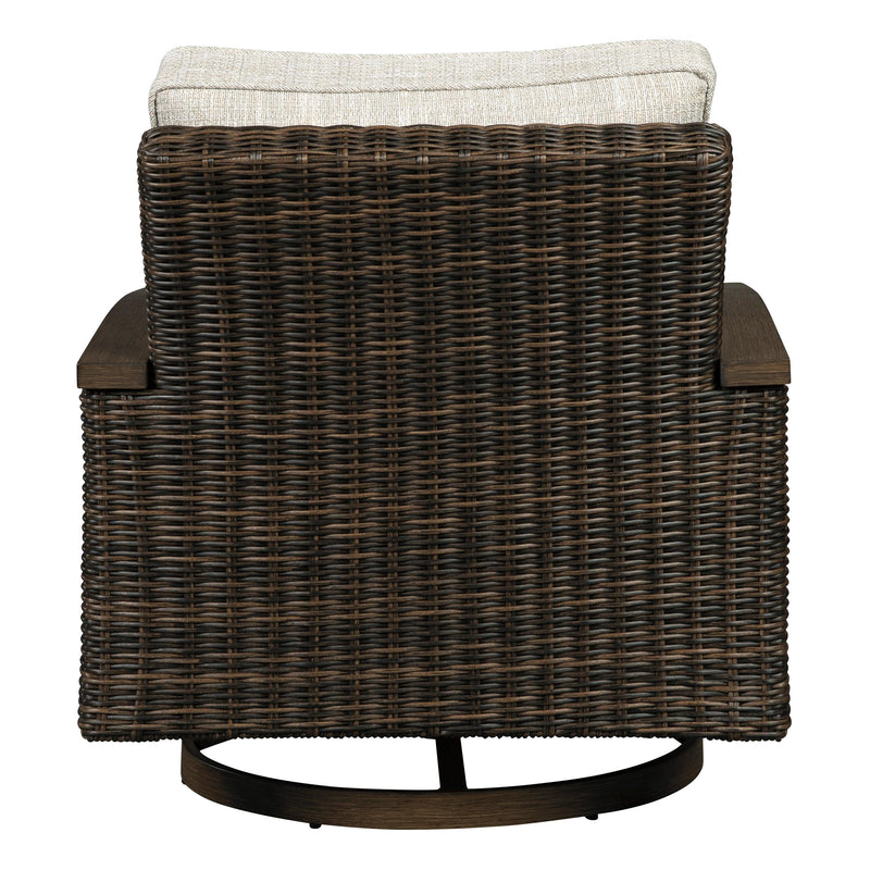  Signature Design by Ashley Paradise Trail P750-821 Swivel Lounge Chair IMAGE 3