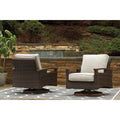  Signature Design by Ashley Paradise Trail P750-821 Swivel Lounge Chair IMAGE 4