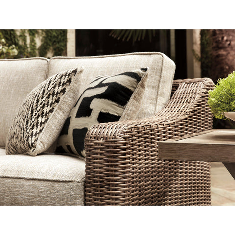  Signature Design by Ashley Beachcroft P791P6 3 pc Outdoor Seating Set IMAGE 3