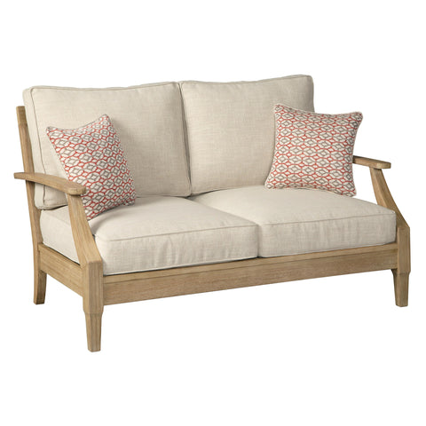  Signature Design by Ashley Clare View P801-835 Loveseat with Cushion IMAGE 1