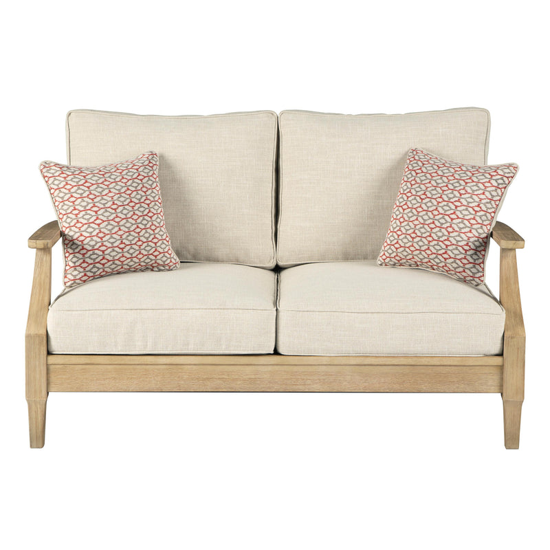  Signature Design by Ashley Clare View P801-835 Loveseat with Cushion IMAGE 2