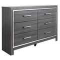  Signature Design by Ashley Lodanna 6-Drawer Dresser B214-31 IMAGE 1