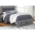  Signature Design by Ashley Lodanna Queen Panel Bed with Storage B214-57/B214-54S/B214-96 IMAGE 1