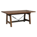 Mazin Furniture Holverson Dining Table with Trestle Base 1715-94 IMAGE 2