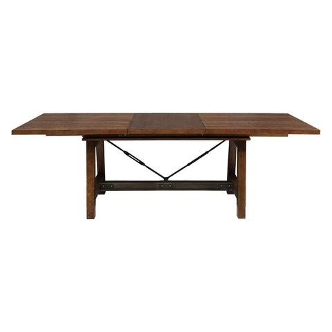  Mazin Furniture Holverson Dining Table with Trestle Base 1715-94 IMAGE 3