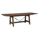 Mazin Furniture Holverson Dining Table with Trestle Base 1715-94 IMAGE 4