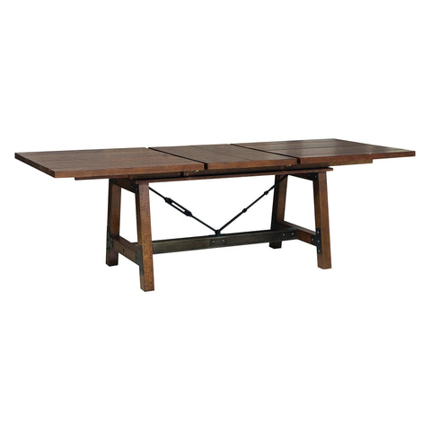  Mazin Furniture Holverson Dining Table with Trestle Base 1715-94 IMAGE 5