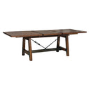 Mazin Furniture Holverson Dining Table with Trestle Base 1715-94 IMAGE 5