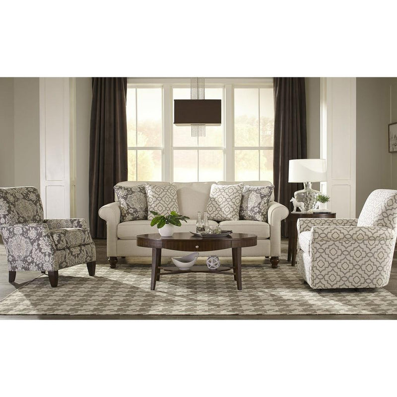 Craftmaster Stationary Fabric Sofa 773850 Sofa IMAGE 2