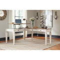  Signature Design by Ashley Realyn H743H2 2 pc Home Office Desk IMAGE 2