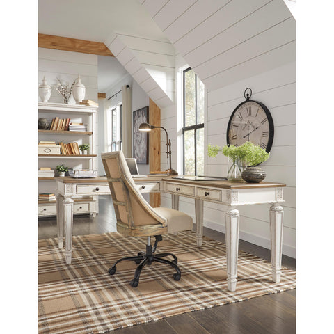  Signature Design by Ashley Realyn H743H1 2 pc Home Office Desk IMAGE 10