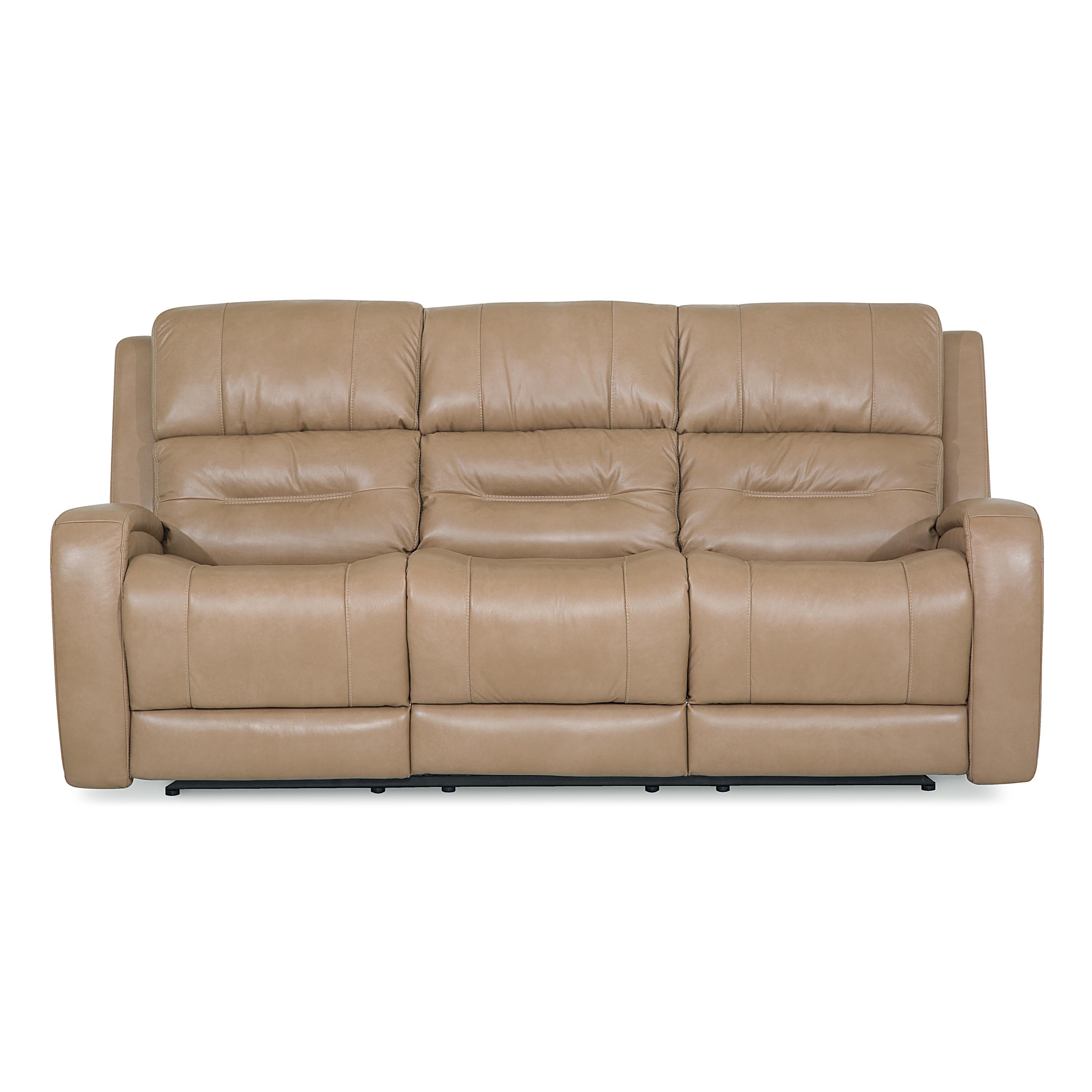 Palliser Washington Power Reclining Leather Sofa 41067-61-BRONCO