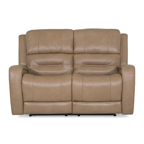  Palliser Washington Power Reclining Leather Loveseat 41067-63-BRONCO-MALT IMAGE 1