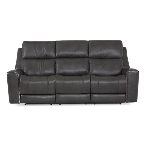  Palliser Hastings Power Reclining Leather Sofa 41068-61-BRONCO-CARBON IMAGE 1