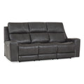  Palliser Hastings Power Reclining Leather Sofa 41068-61-BRONCO-CARBON IMAGE 2