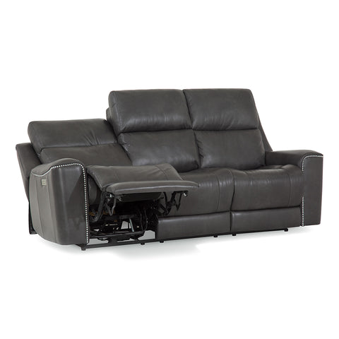  Palliser Hastings Power Reclining Leather Sofa 41068-61-BRONCO-CARBON IMAGE 3