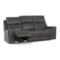 Palliser Hastings Power Reclining Leather Sofa 41068-61-BRONCO-CARBON IMAGE 7