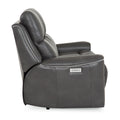  Palliser Hastings Power Reclining Leather Sofa 41068-61-BRONCO-CARBON IMAGE 8