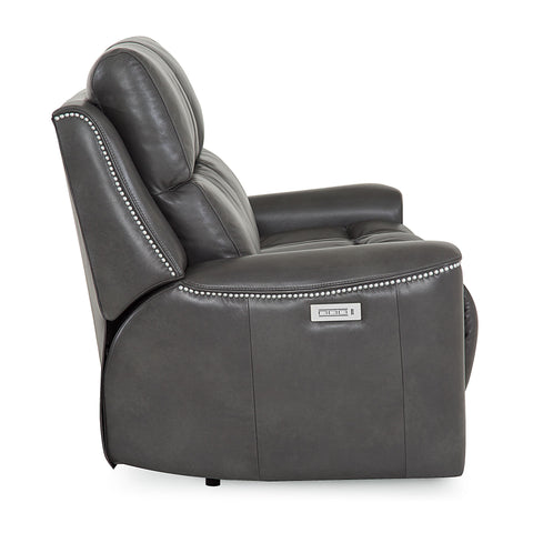  Palliser Hastings Power Reclining Leather Sofa 41068-61-BRONCO-CARBON IMAGE 8