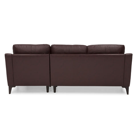  Palliser Balmoral Leather 2 pc Sectional 77488-07/77488-15-CLASSIC-BURGUNDY IMAGE 4