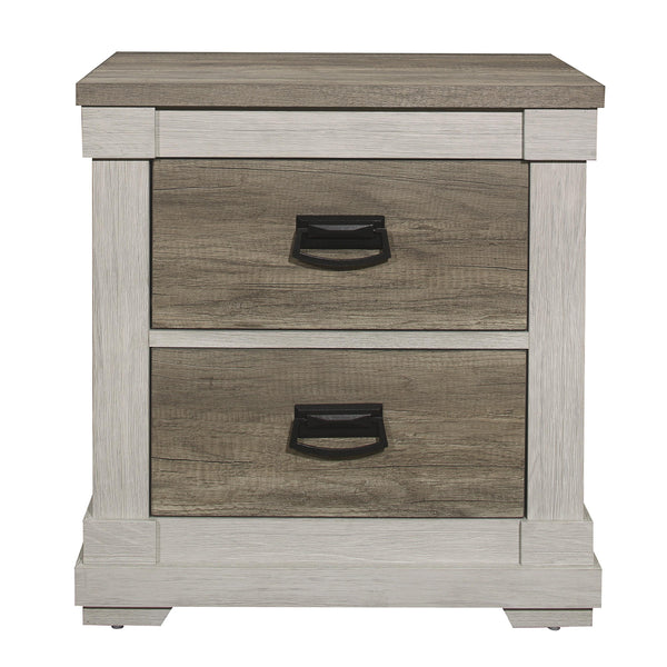 Mazin Furniture Arcadia 2-Drawer Nightstand 1677-4 IMAGE 1