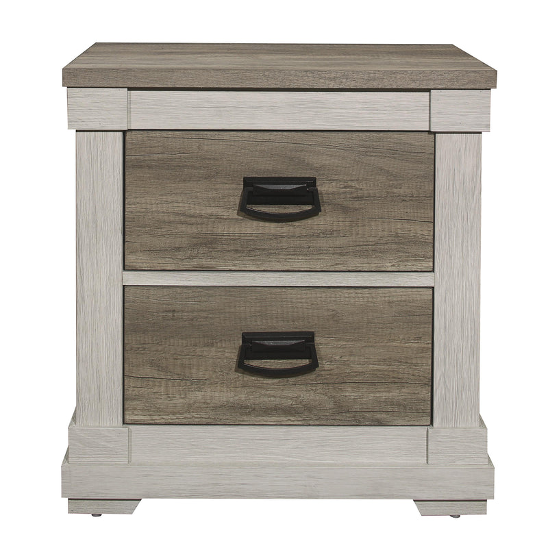 Mazin Furniture Arcadia 2-Drawer Nightstand 1677-4 IMAGE 1