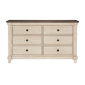  Mazin Furniture Weaver 6-Drawer Dresser 1626-5 IMAGE 1