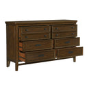 Mazin Furniture Frazier Park 6-Drawer Dresser 1649-5 IMAGE 3