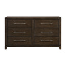 Mazin Furniture Griggs 6-Drawer Dresser 1669-5 IMAGE 1