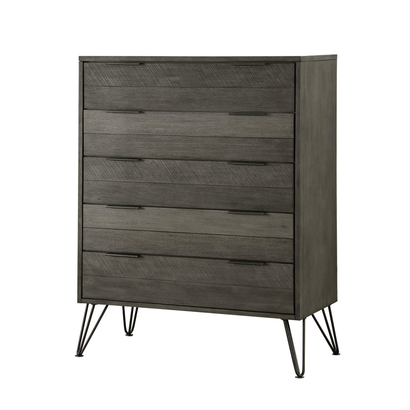 Mazin Furniture Urbanite 5-Drawer Chest 1604-9 IMAGE 2