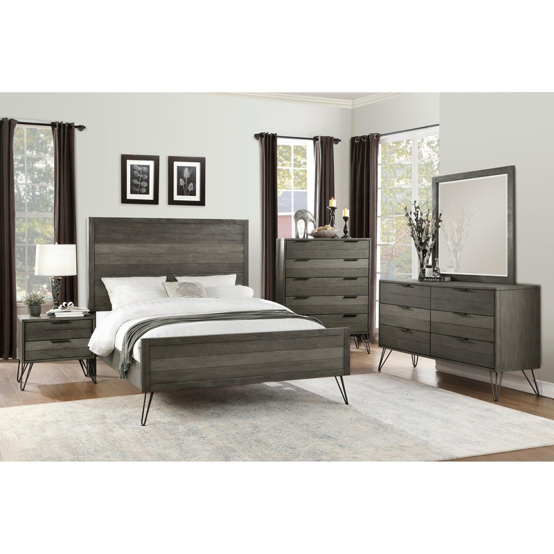Mazin Furniture Urbanite 2-Drawer Nightstand 1604-4 IMAGE 3