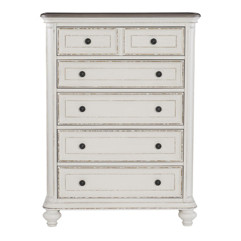  Mazin Furniture Baylesford 5-Drawer Chest 1624W-9 IMAGE 1