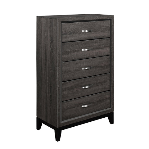  Mazin Furniture Davi 5-Drawer Chest 1645-9 IMAGE 2
