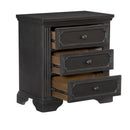 Mazin Furniture Bolingbrook 3-Drawer Nightstand 1647-4 IMAGE 4