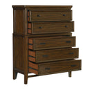 Mazin Furniture Frazier Park 5-Drawer Chest 1649-9 IMAGE 3