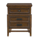 Mazin Furniture Frazier Park 2-Drawer Nightstand 1649-4 IMAGE 1