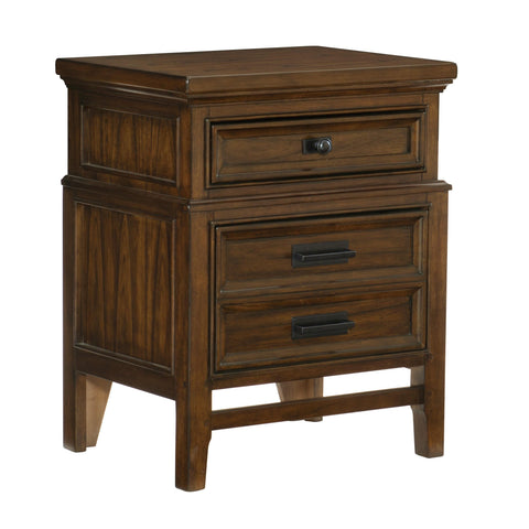 Mazin Furniture Frazier Park 2-Drawer Nightstand 1649-4 IMAGE 2