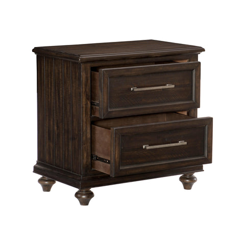  Mazin Furniture Cardano 2-Drawer Nightstand 1689-4 IMAGE 2